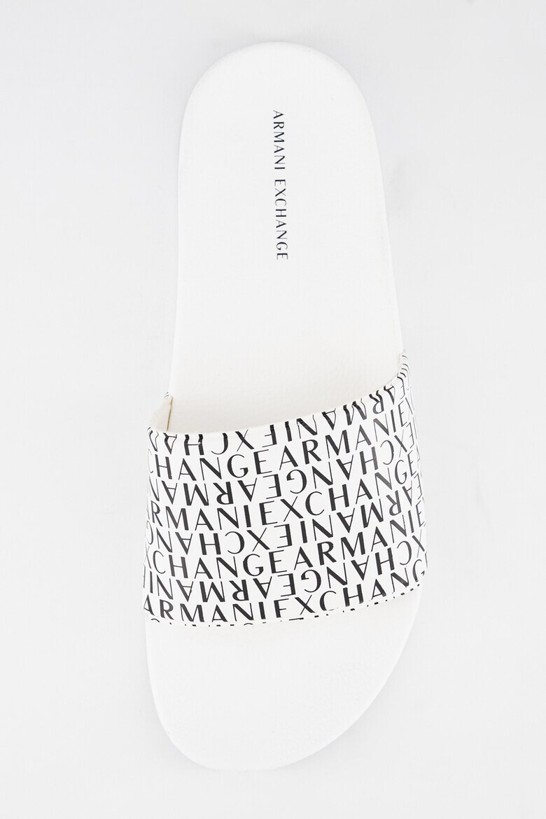 ARMANI EXCHANGE Чехли с десен с лого - Pepit.bg