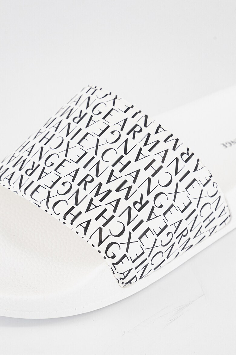 ARMANI EXCHANGE Чехли с десен с лого - Pepit.bg