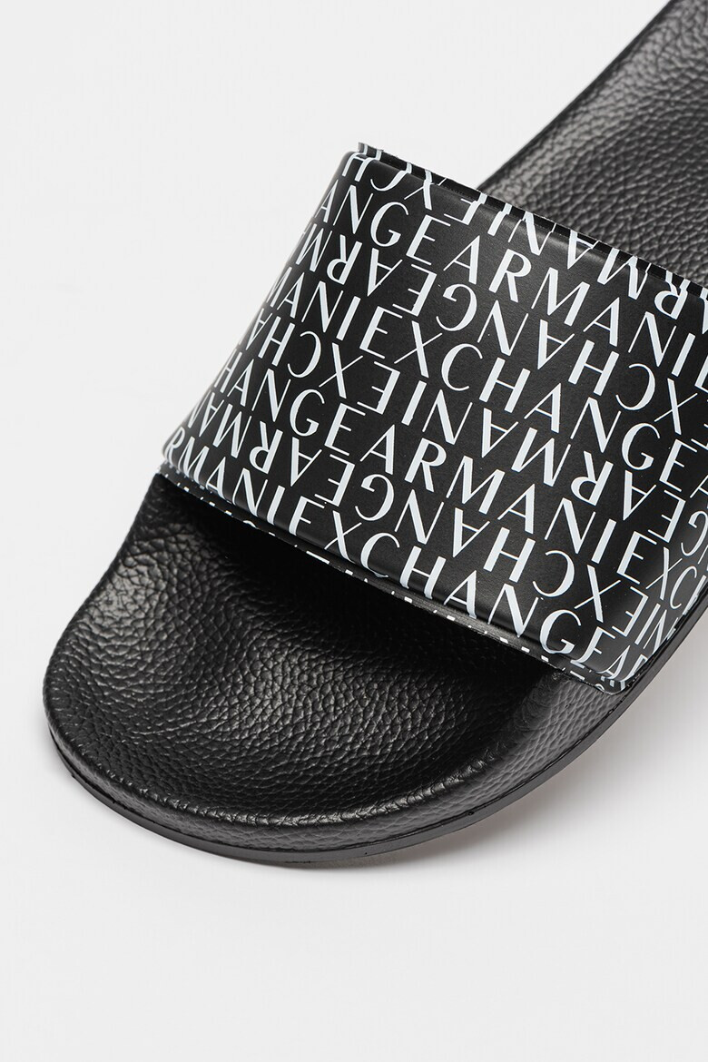 ARMANI EXCHANGE Чехли с десен с лого - Pepit.bg
