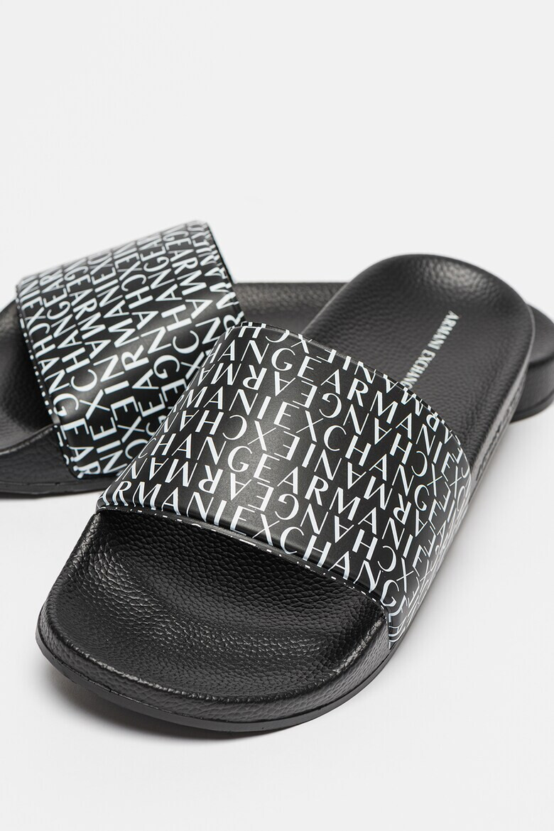 ARMANI EXCHANGE Чехли с десен с лого - Pepit.bg