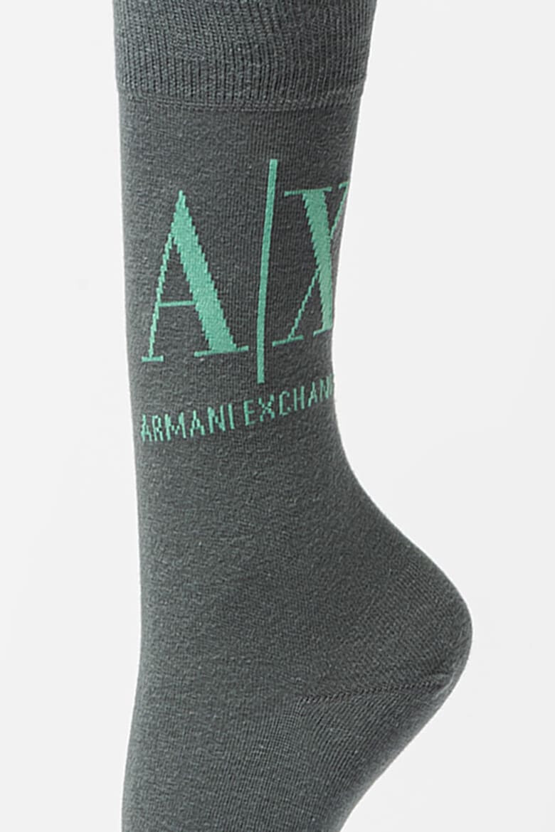 ARMANI EXCHANGE Дълги чорапи с лого - 1 чифт - Pepit.bg