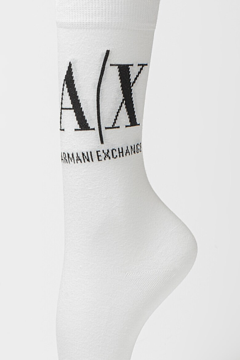 ARMANI EXCHANGE Дълги чорапи с лого - 1 чифт - Pepit.bg