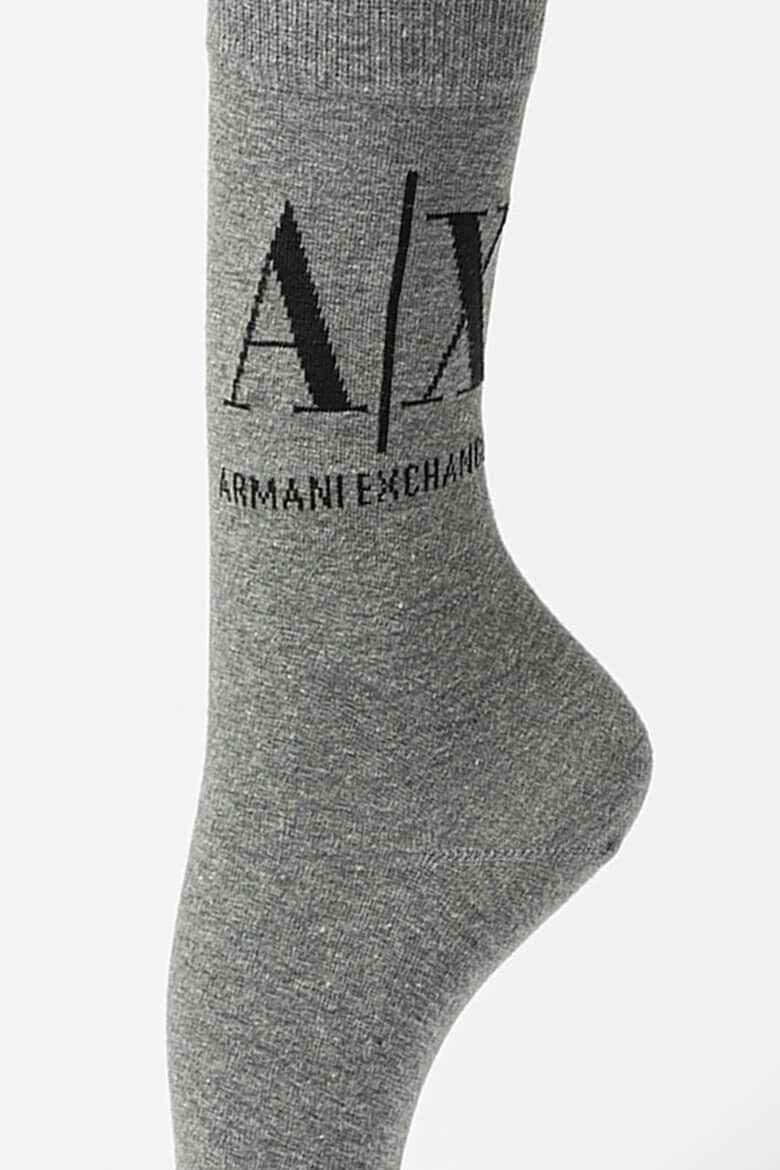 ARMANI EXCHANGE Дълги чорапи с лого - 1 чифт - Pepit.bg