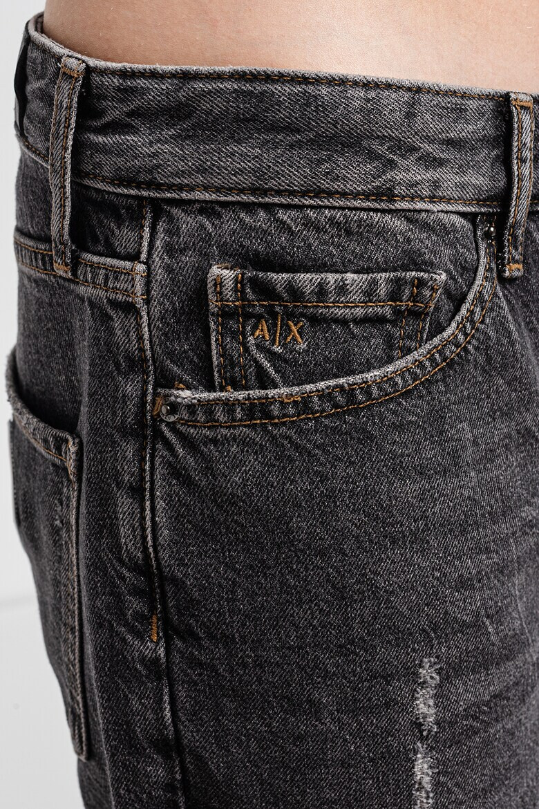 ARMANI EXCHANGE Дънки над глезена с рипс - Pepit.bg