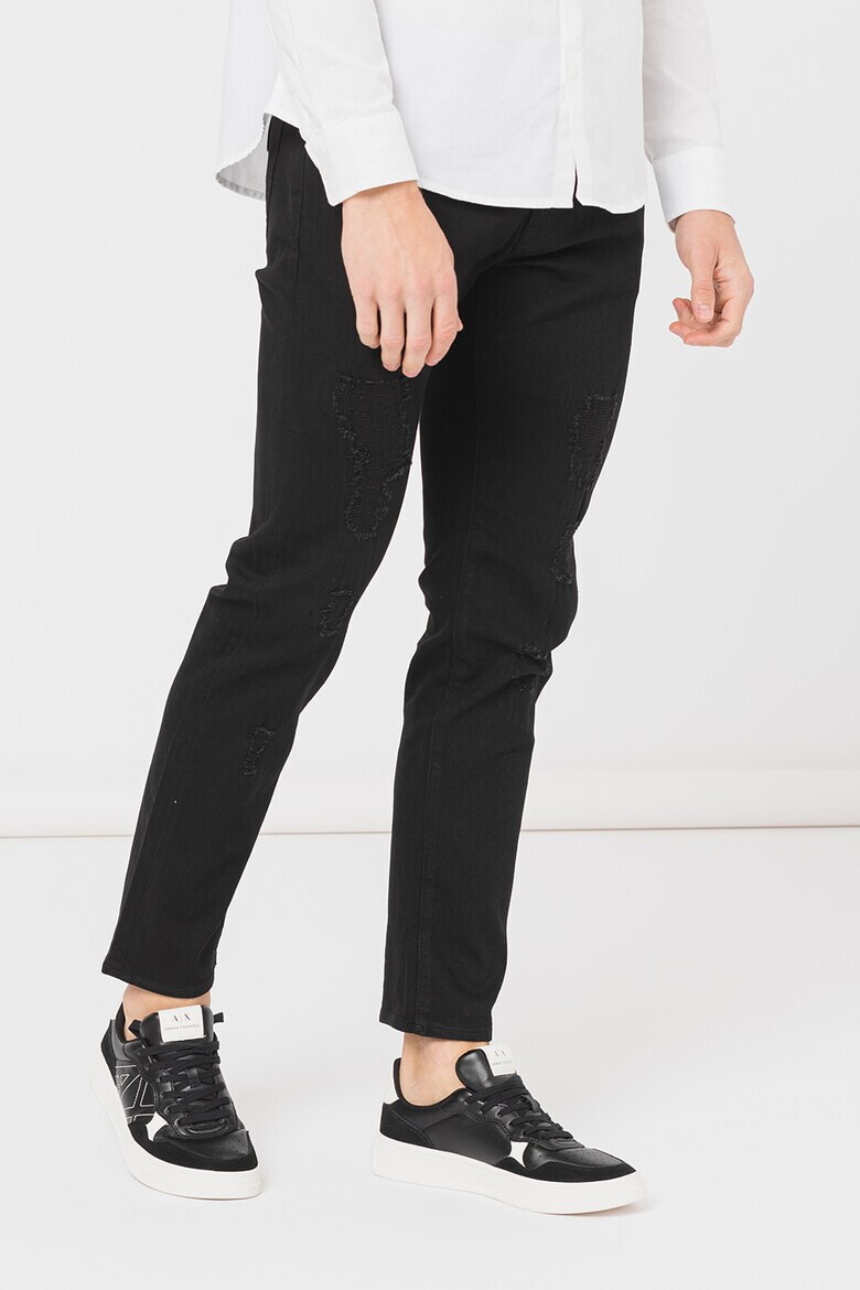 ARMANI EXCHANGE Дънки с протрити зони - Pepit.bg