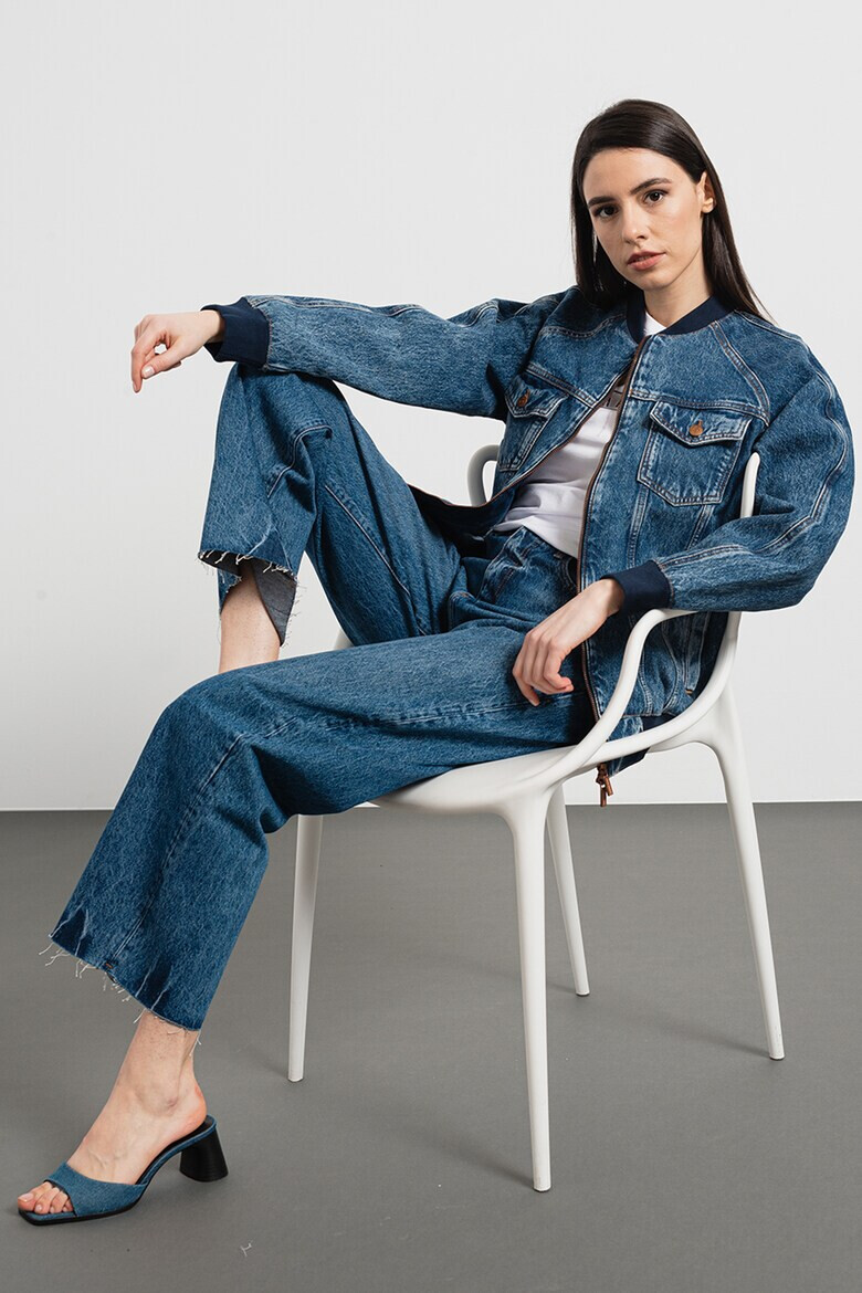 ARMANI EXCHANGE Дънково яке с цип - Pepit.bg