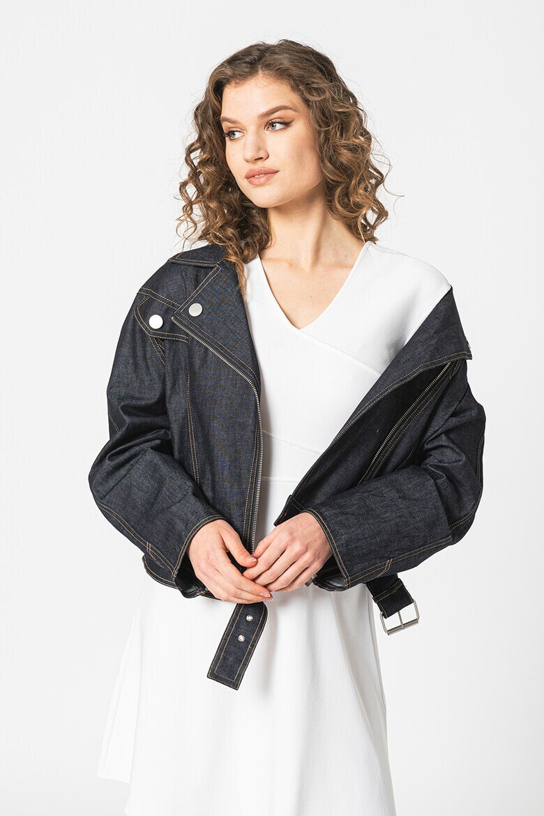 ARMANI EXCHANGE Дънково яке с колан - Pepit.bg
