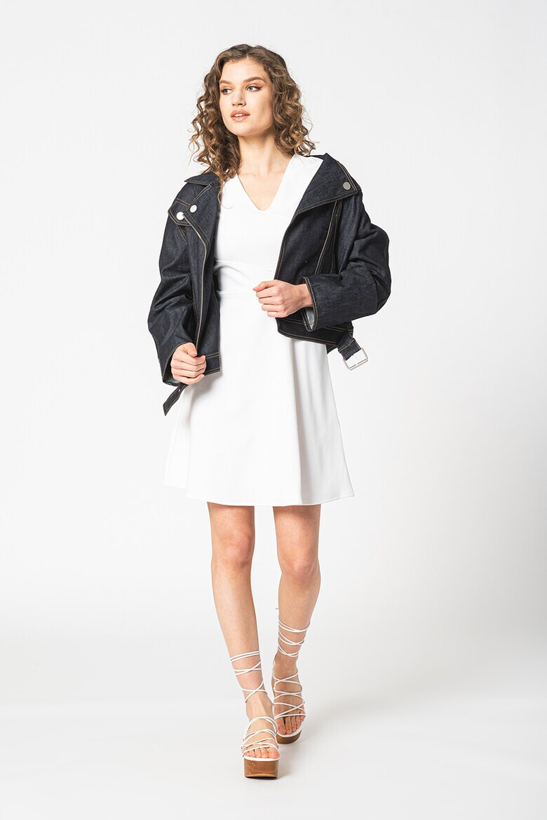 ARMANI EXCHANGE Дънково яке с колан - Pepit.bg