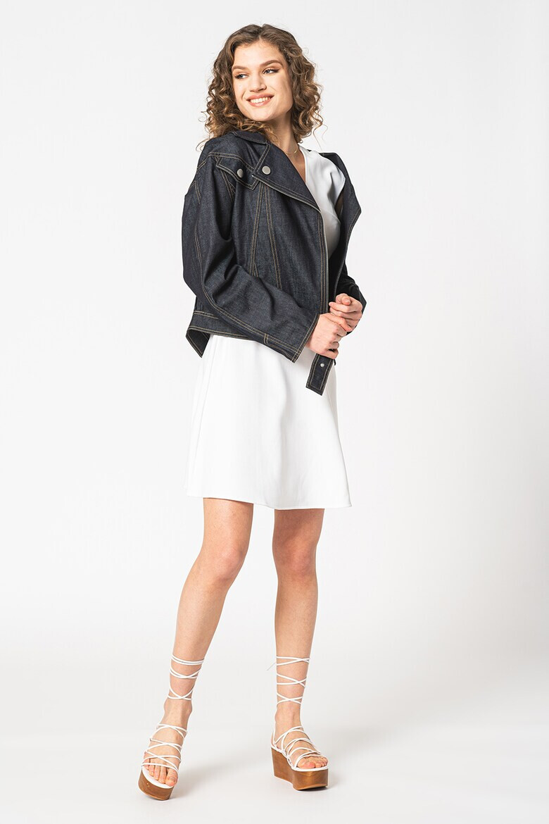 ARMANI EXCHANGE Дънково яке с колан - Pepit.bg