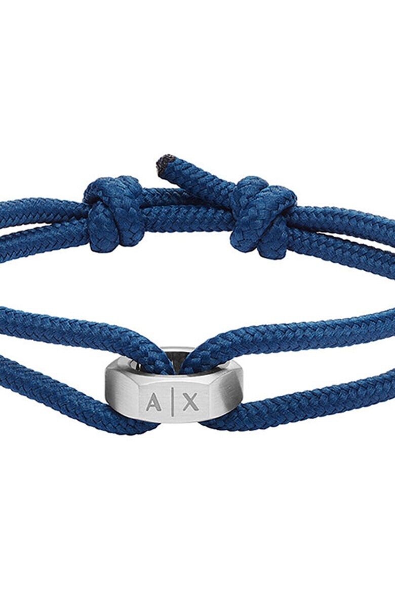 ARMANI EXCHANGE Двойна кожена гривна с лого - Pepit.bg