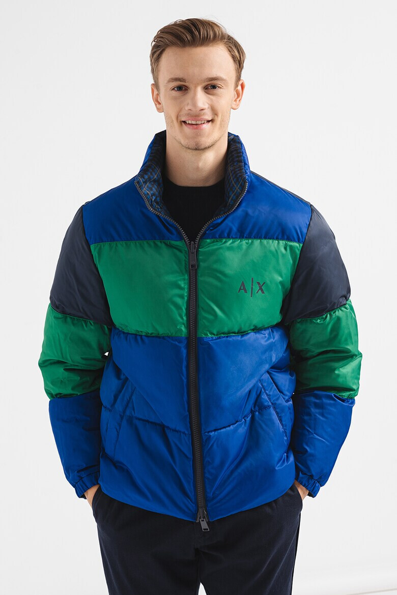 ARMANI EXCHANGE Двулицево зимно яке с цип - Pepit.bg