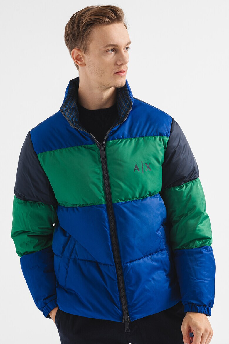 ARMANI EXCHANGE Двулицево зимно яке с цип - Pepit.bg