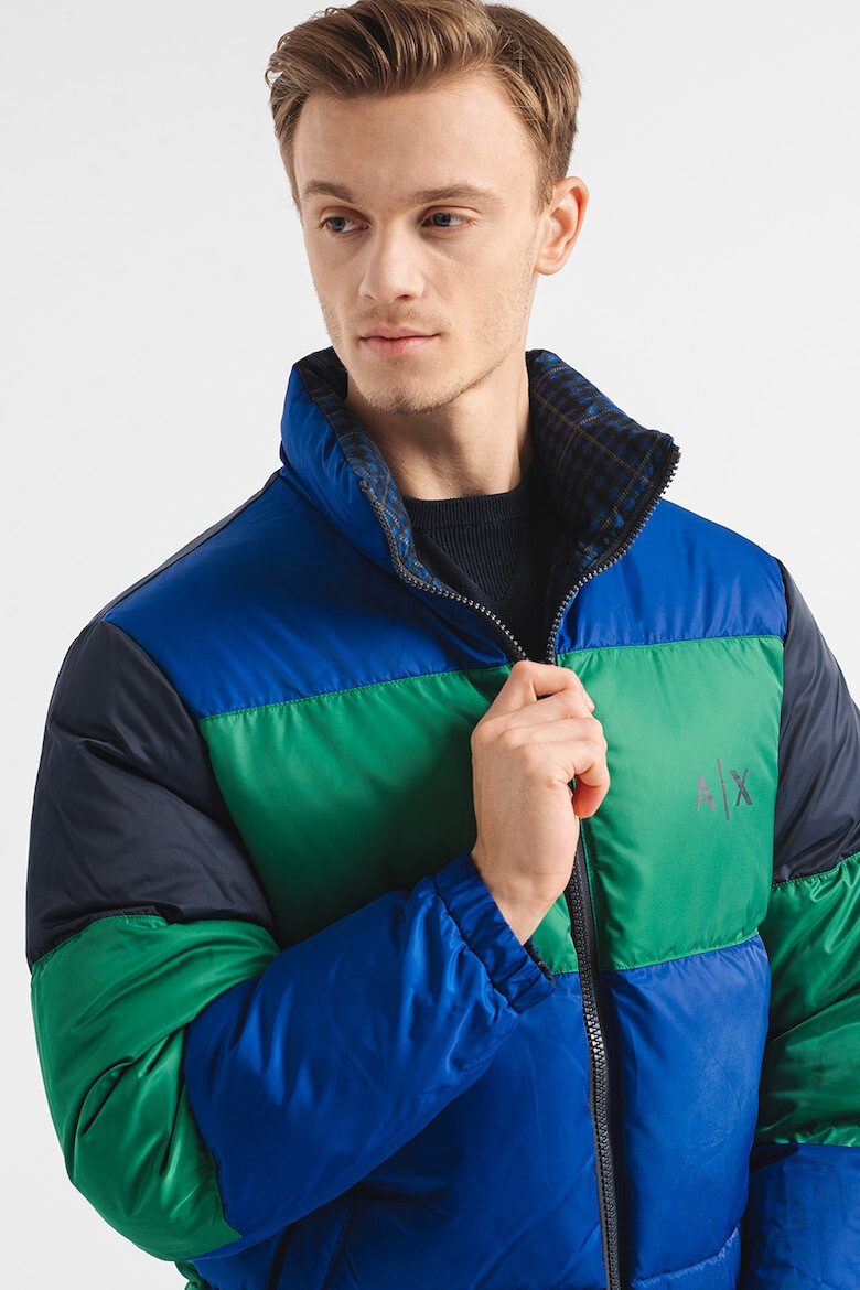 ARMANI EXCHANGE Двулицево зимно яке с цип - Pepit.bg