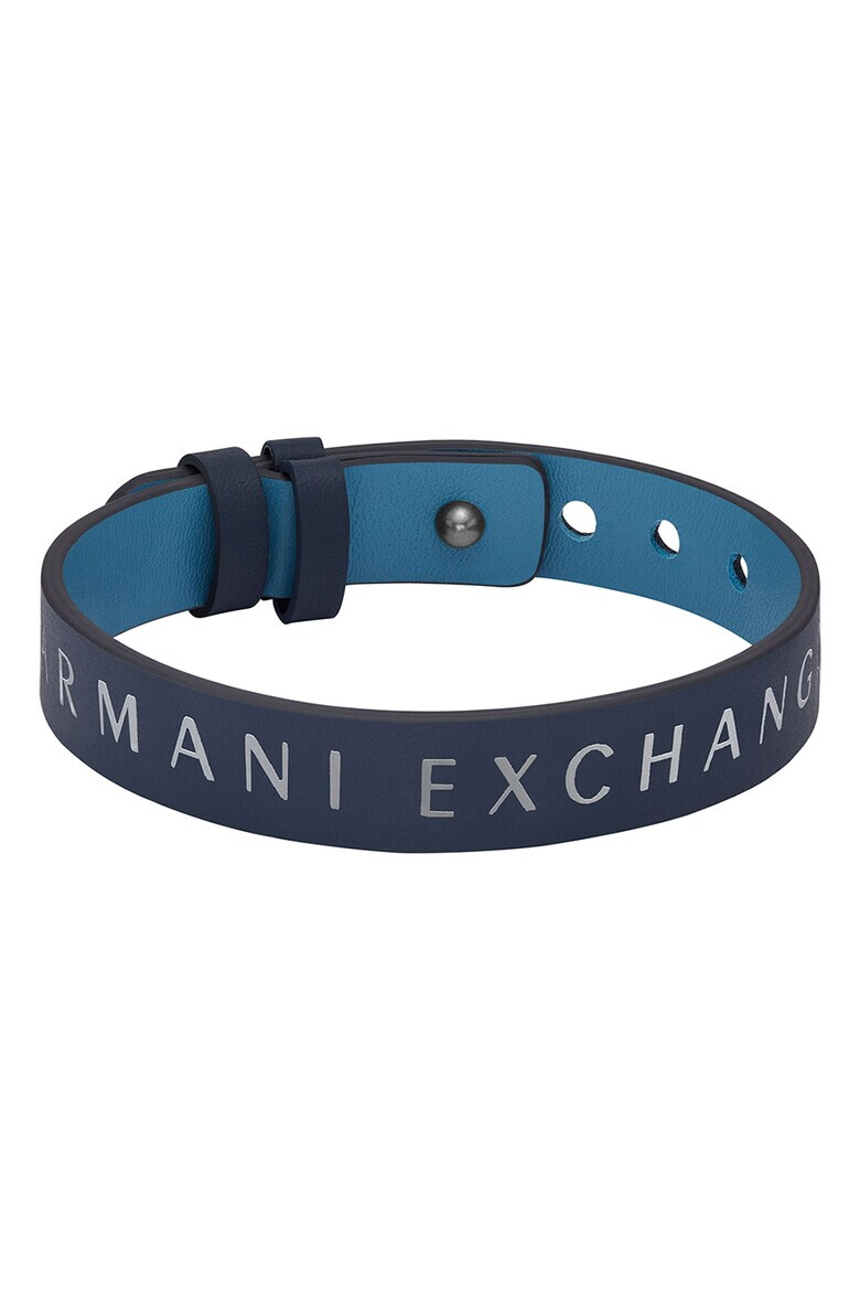 ARMANI EXCHANGE Гривна от кожа с лого - Pepit.bg