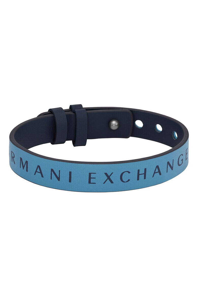 ARMANI EXCHANGE Гривна от кожа с лого - Pepit.bg