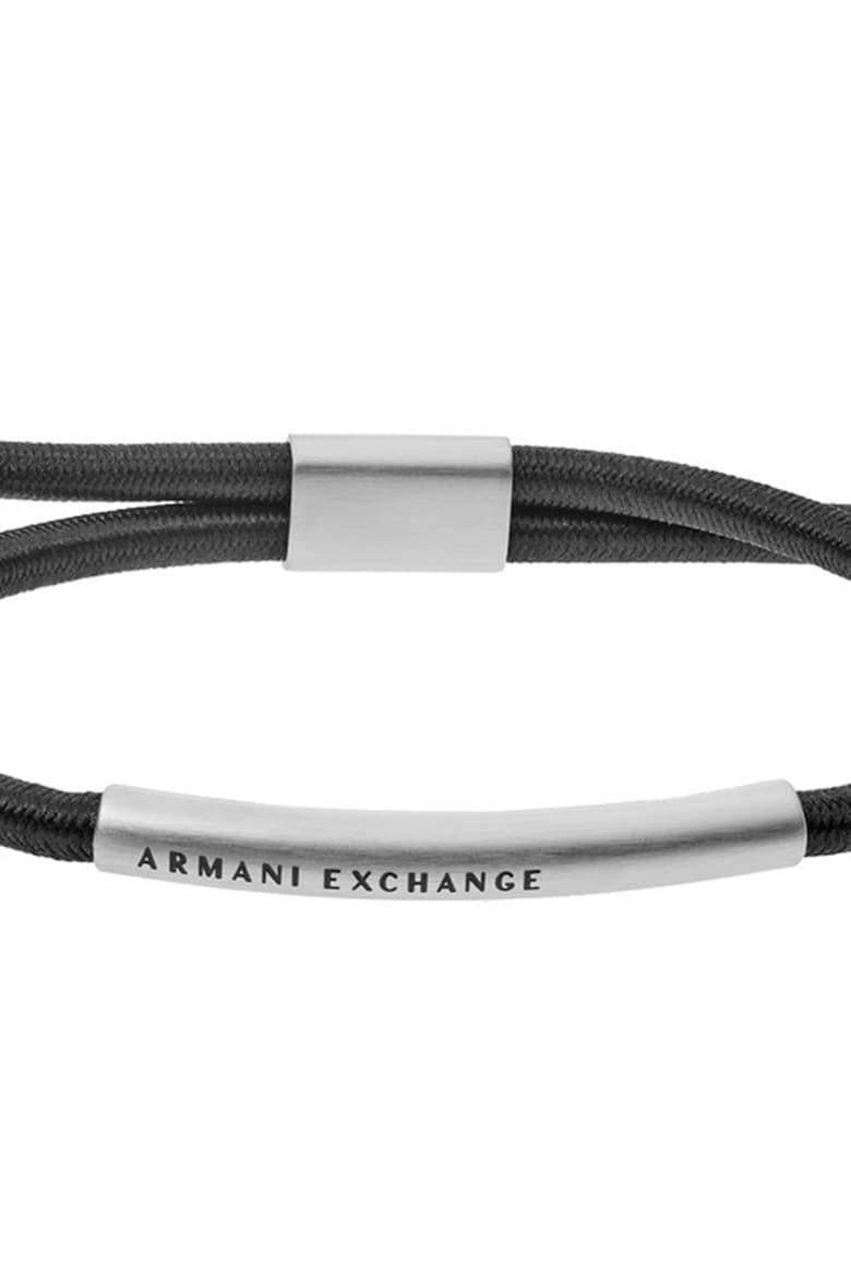 ARMANI EXCHANGE Гривна с иноксово лого - Pepit.bg