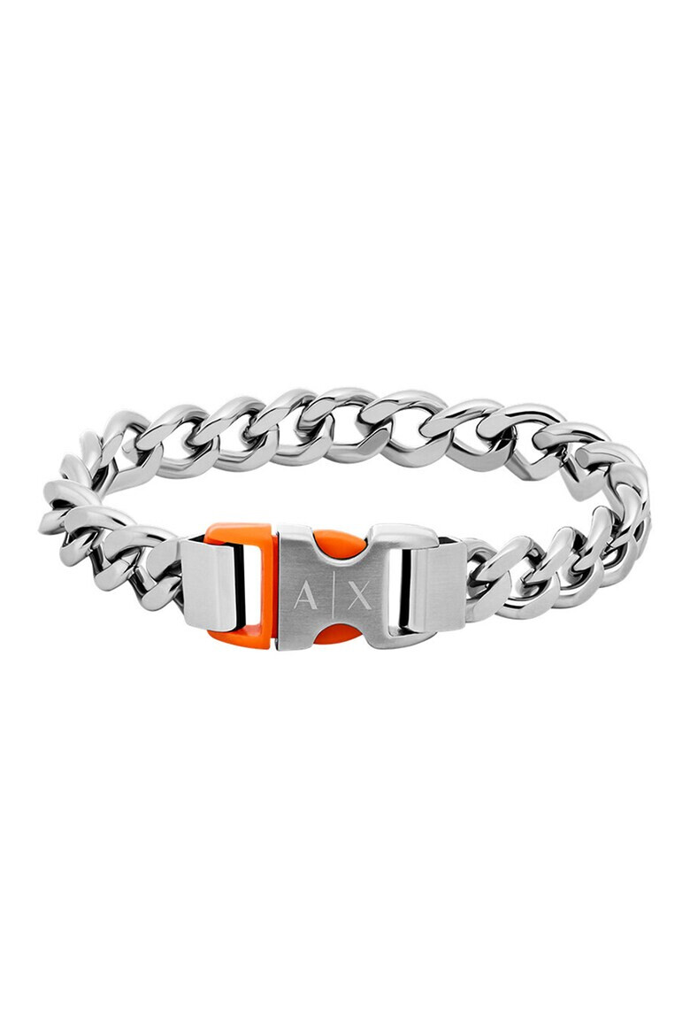 ARMANI EXCHANGE Гривна тип верижка с монограм - Pepit.bg