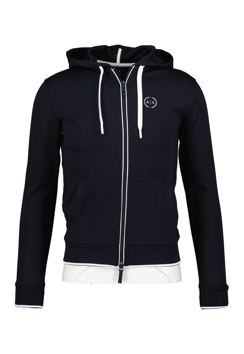 ARMANI EXCHANGE Худи с цип и лого - Pepit.bg