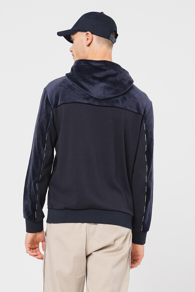 ARMANI EXCHANGE Худи с връзки и кадифени панели - Pepit.bg