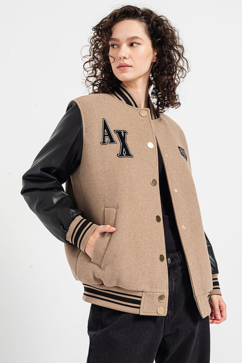 ARMANI EXCHANGE Яке бомбър с еко кожа - Pepit.bg