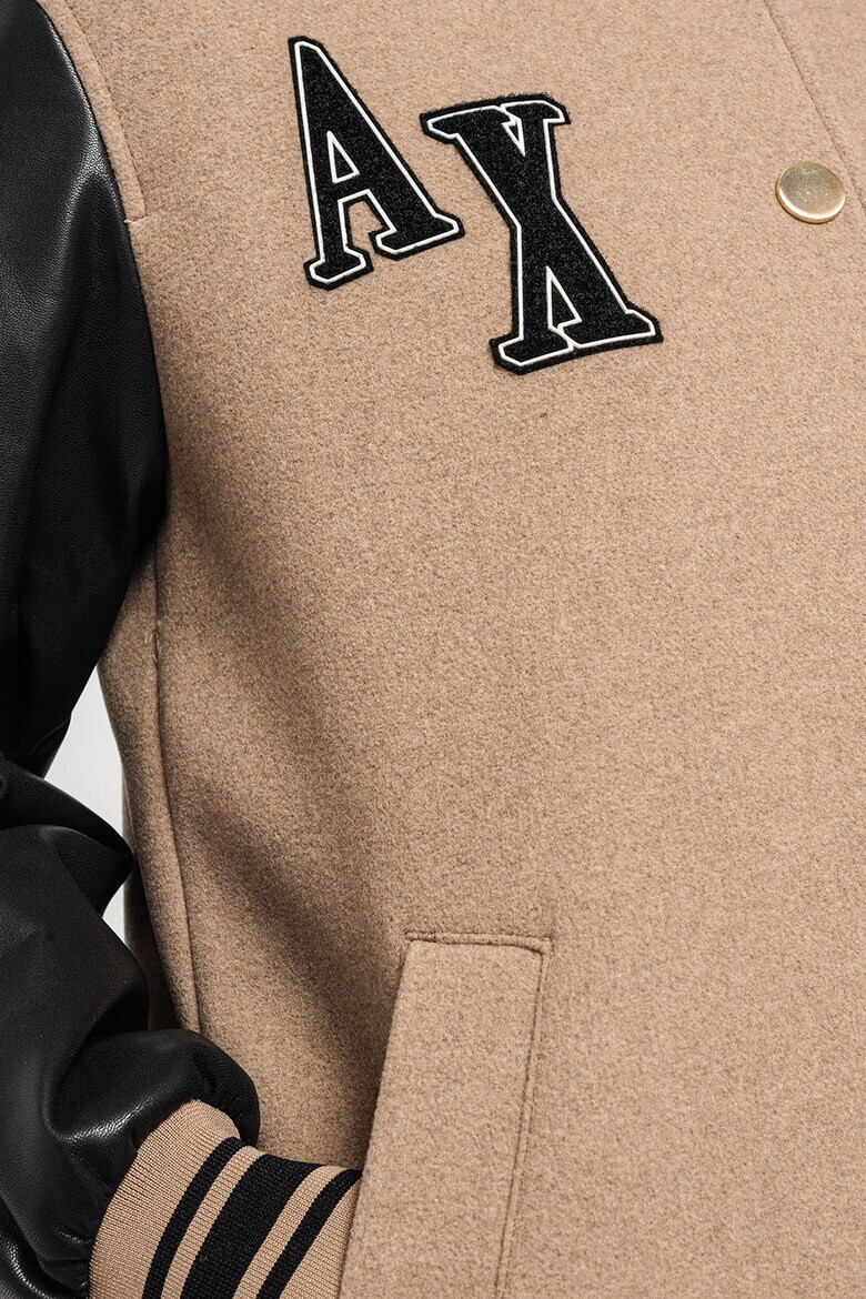 ARMANI EXCHANGE Яке бомбър с еко кожа - Pepit.bg