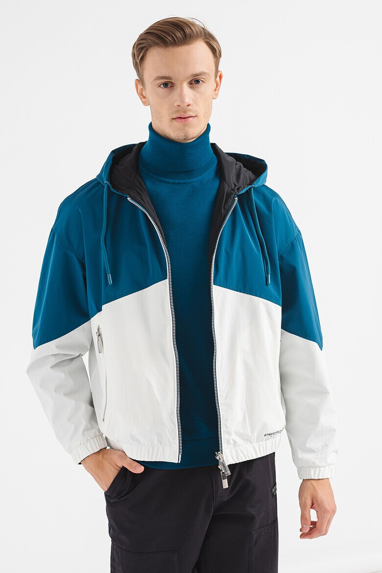 ARMANI EXCHANGE Яке с цип и качулка - Pepit.bg