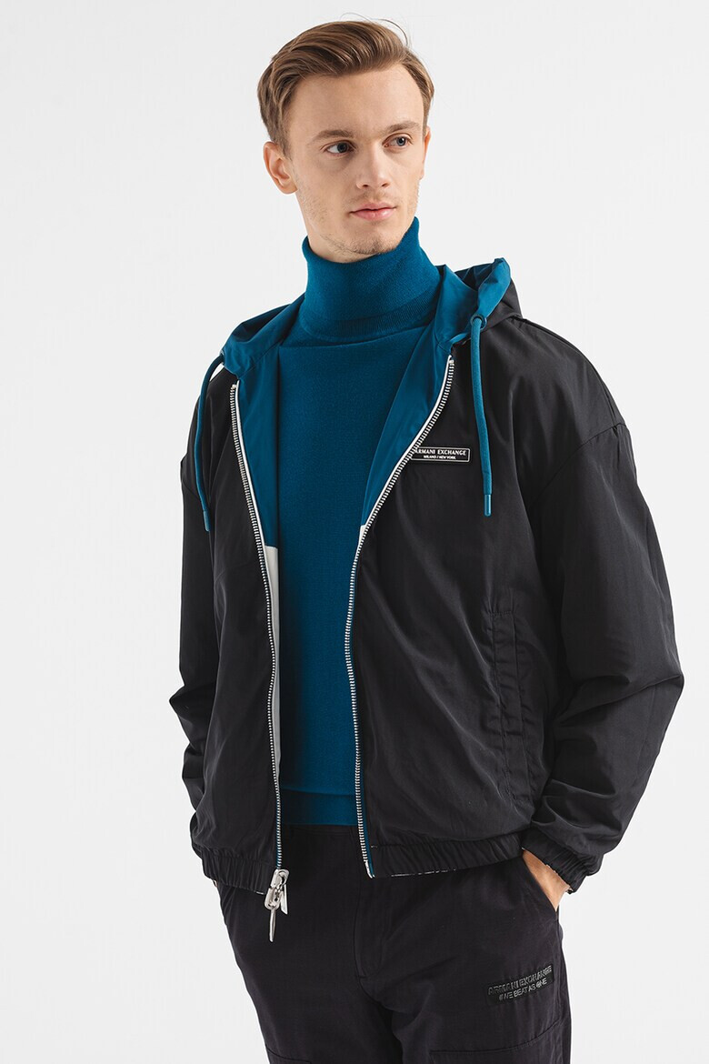 ARMANI EXCHANGE Яке с цип и качулка - Pepit.bg