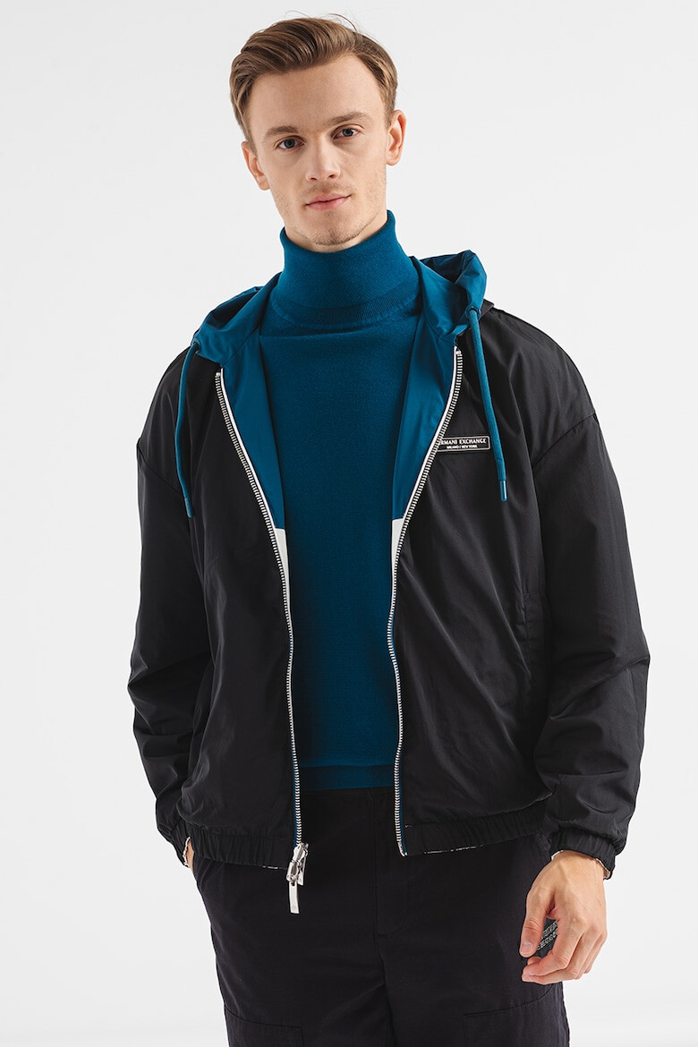 ARMANI EXCHANGE Яке с цип и качулка - Pepit.bg