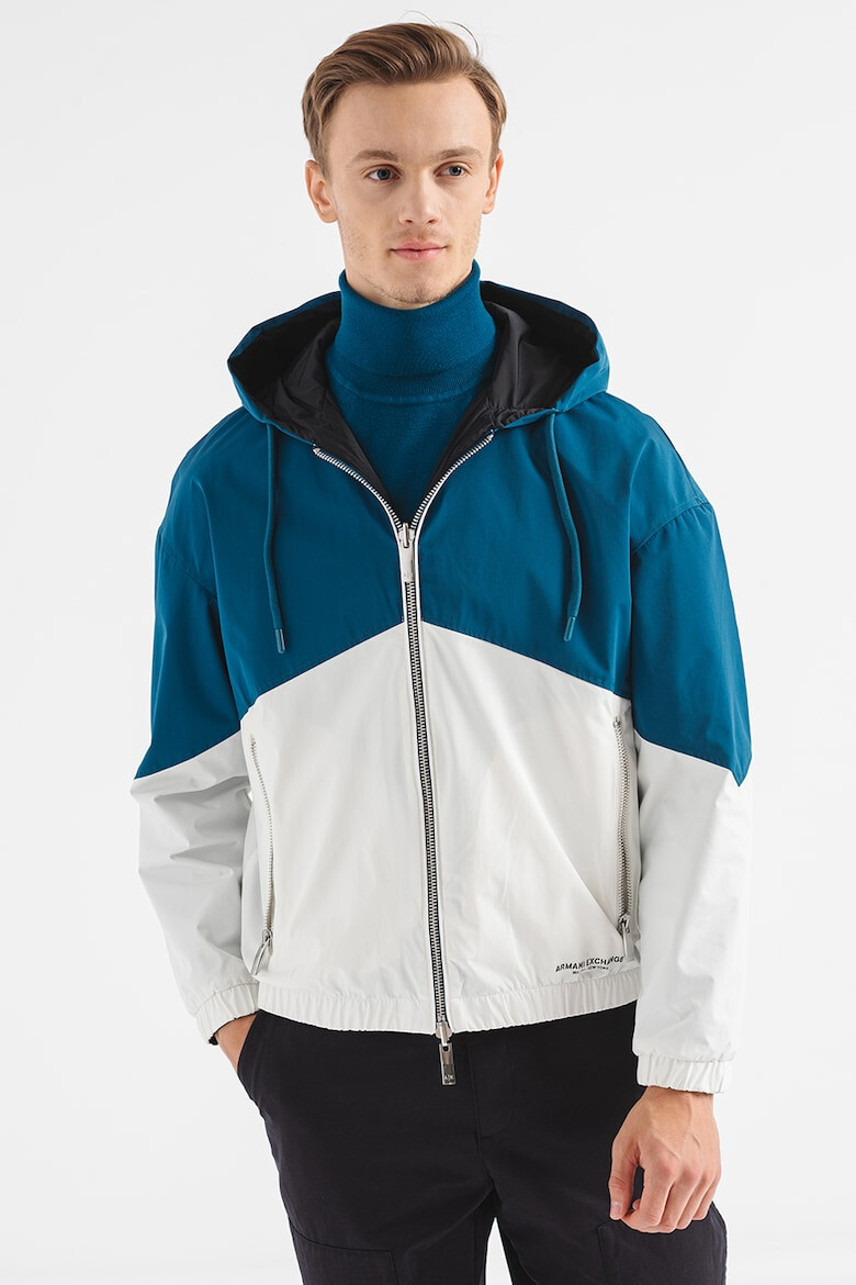 ARMANI EXCHANGE Яке с цип и качулка - Pepit.bg