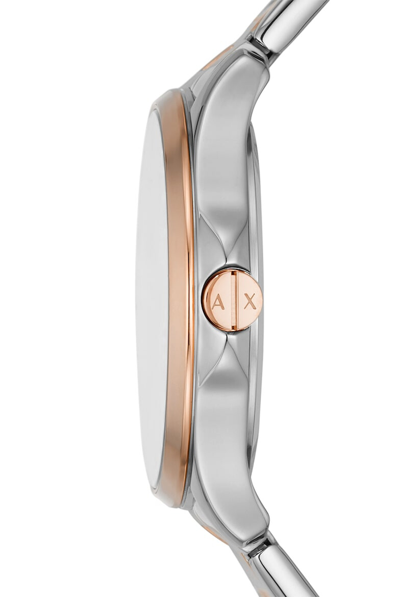 ARMANI EXCHANGE Иноксов кварцов часовник с двуцветен дизайн - Pepit.bg