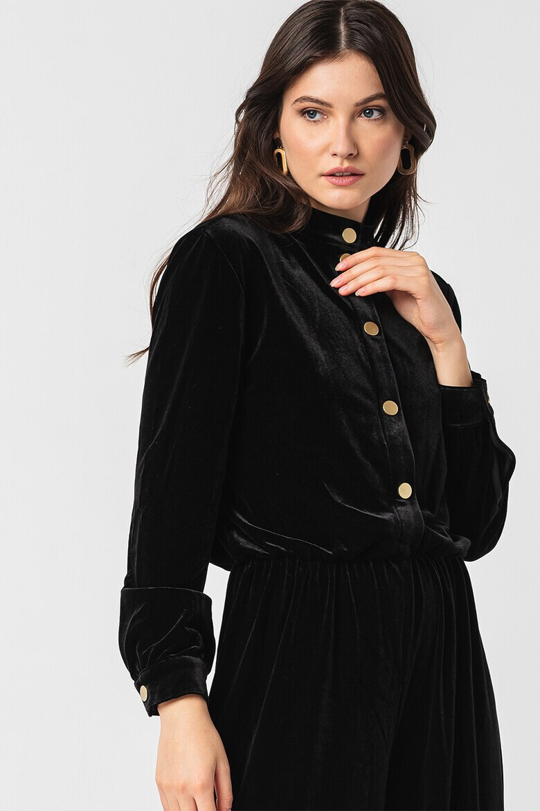 ARMANI EXCHANGE Кадифен гащеризон с еластична талия - Pepit.bg