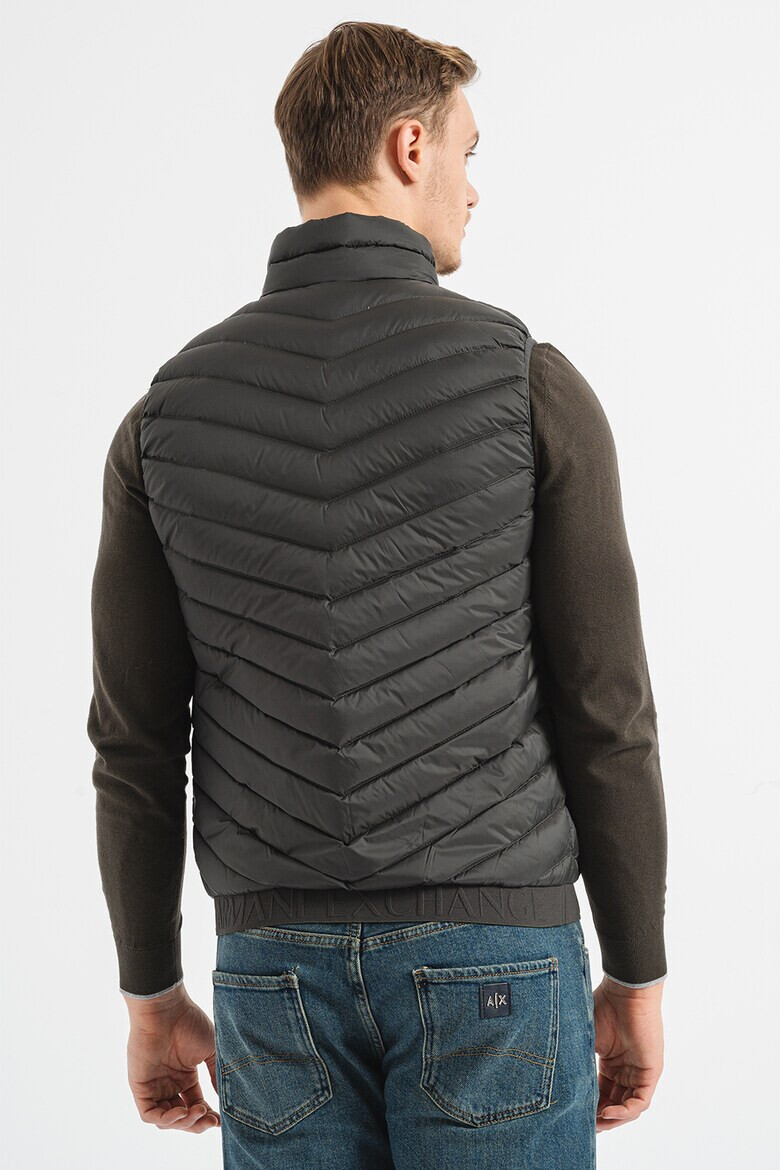 ARMANI EXCHANGE Капитониран елек с цип - Pepit.bg