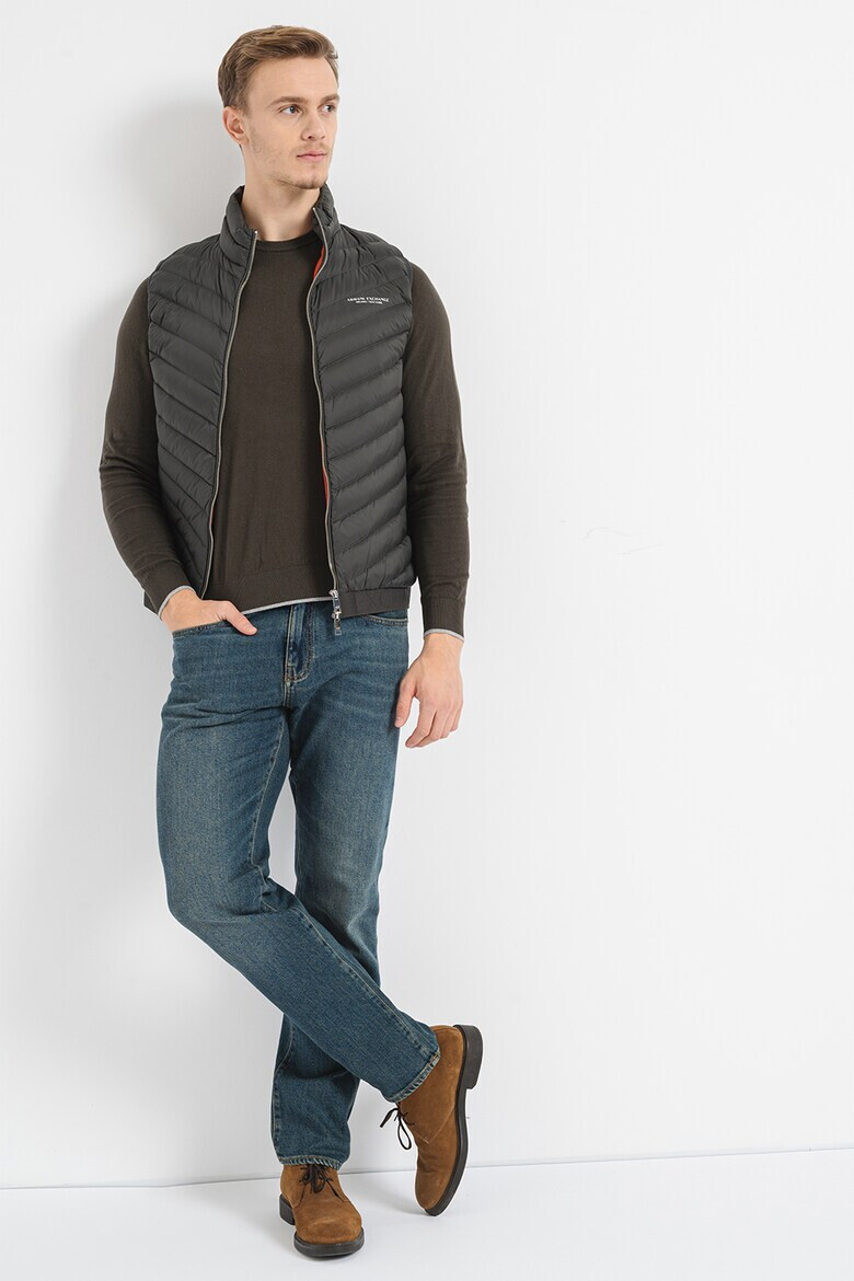 ARMANI EXCHANGE Капитониран елек с цип - Pepit.bg