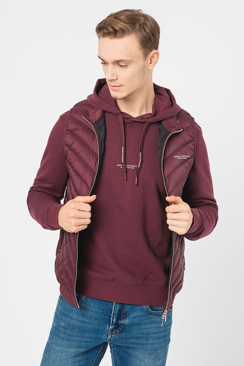 ARMANI EXCHANGE Капитониран елек с цип - Pepit.bg