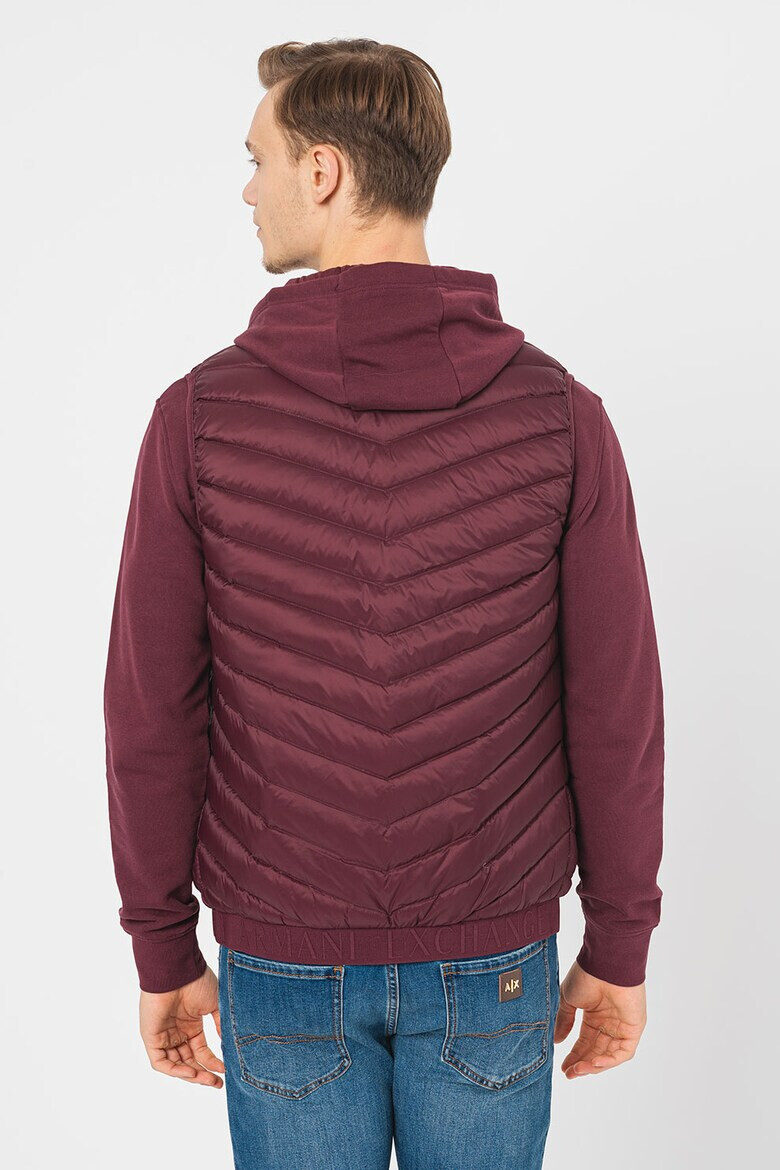 ARMANI EXCHANGE Капитониран елек с цип - Pepit.bg