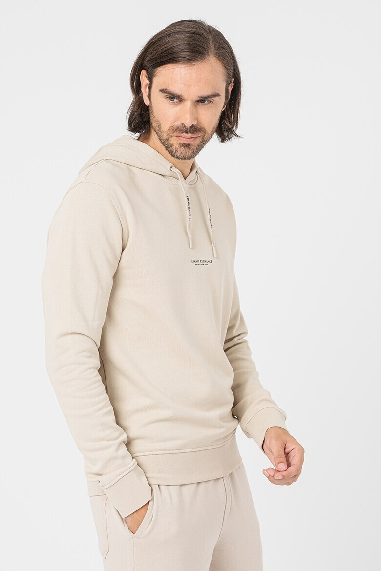 ARMANI EXCHANGE Памучно худи с лого - Pepit.bg