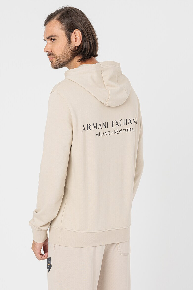 ARMANI EXCHANGE Памучно худи с лого - Pepit.bg