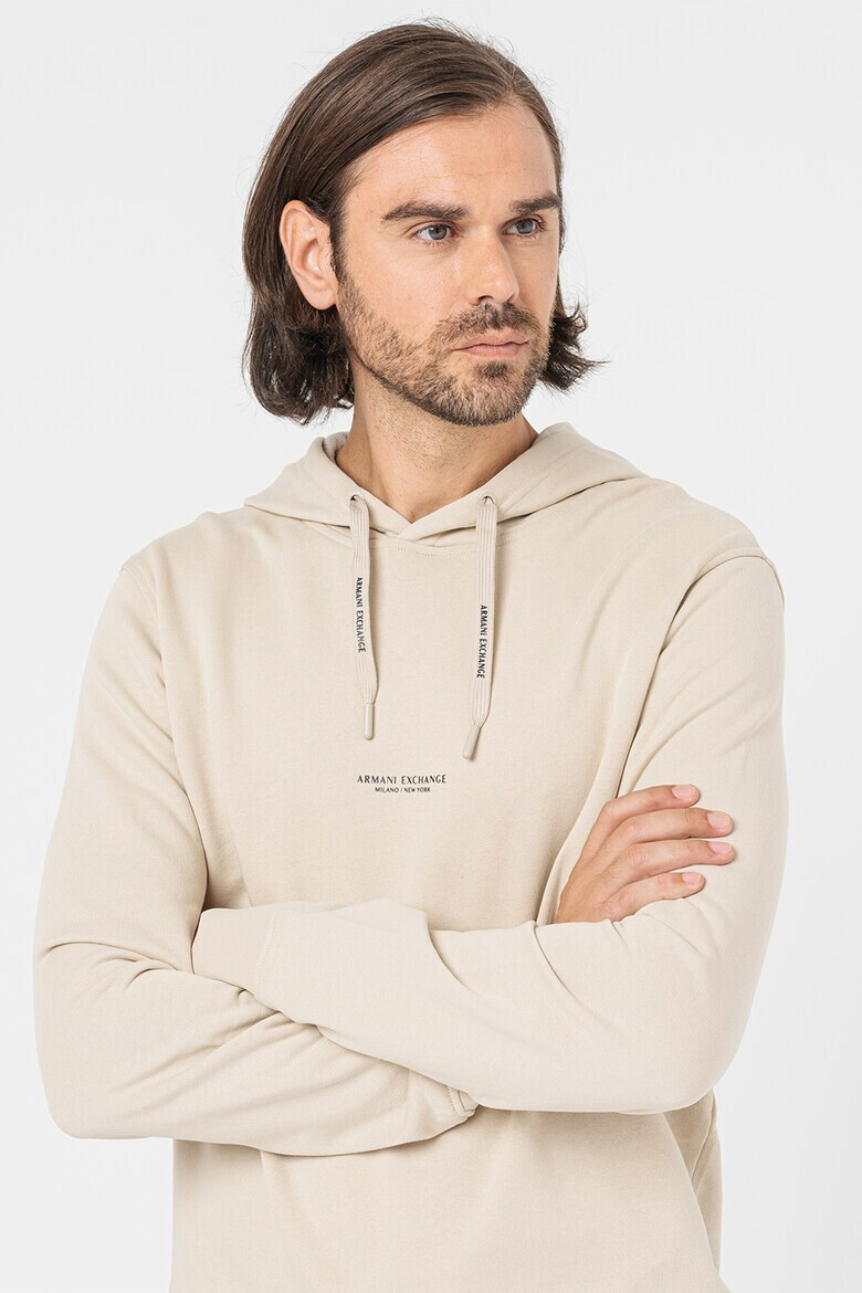 ARMANI EXCHANGE Памучно худи с лого - Pepit.bg