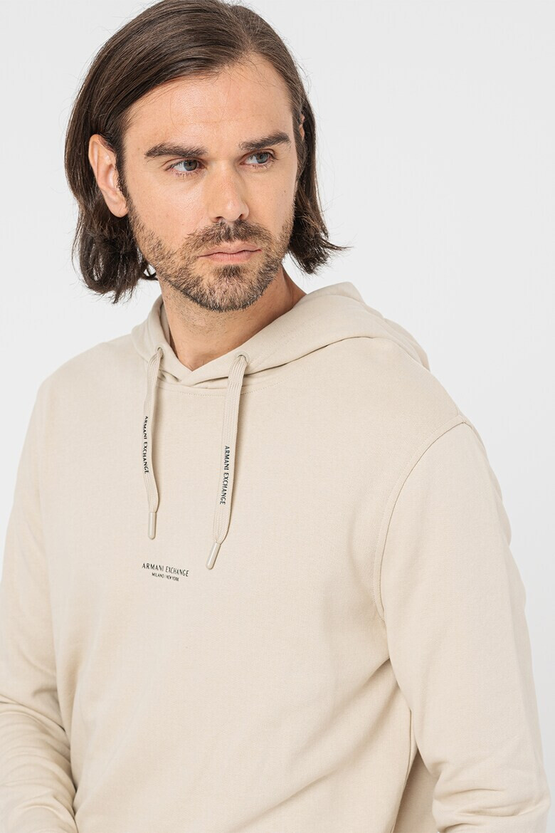 ARMANI EXCHANGE Памучно худи с лого - Pepit.bg
