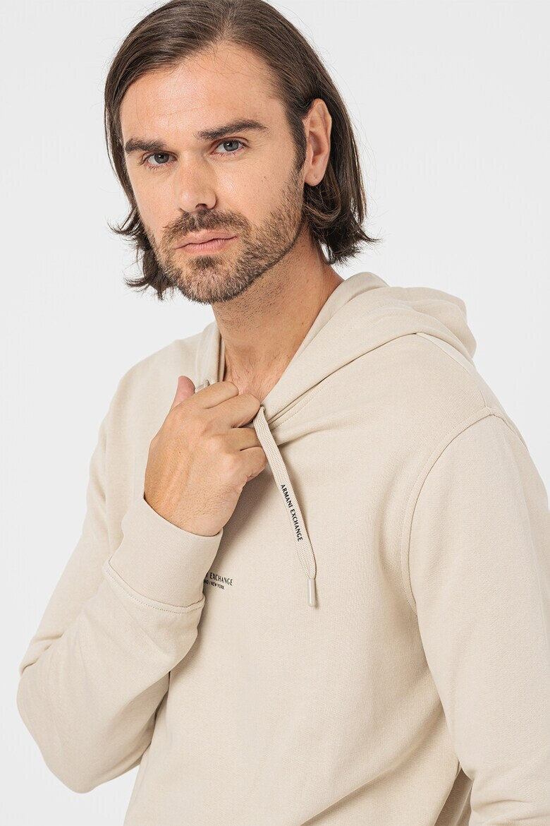 ARMANI EXCHANGE Памучно худи с лого - Pepit.bg