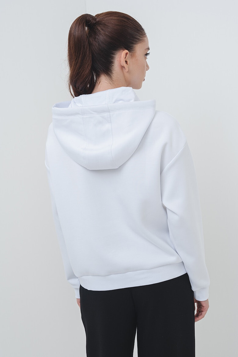 ARMANI EXCHANGE Худи с лого - Бял - Pepit.bg