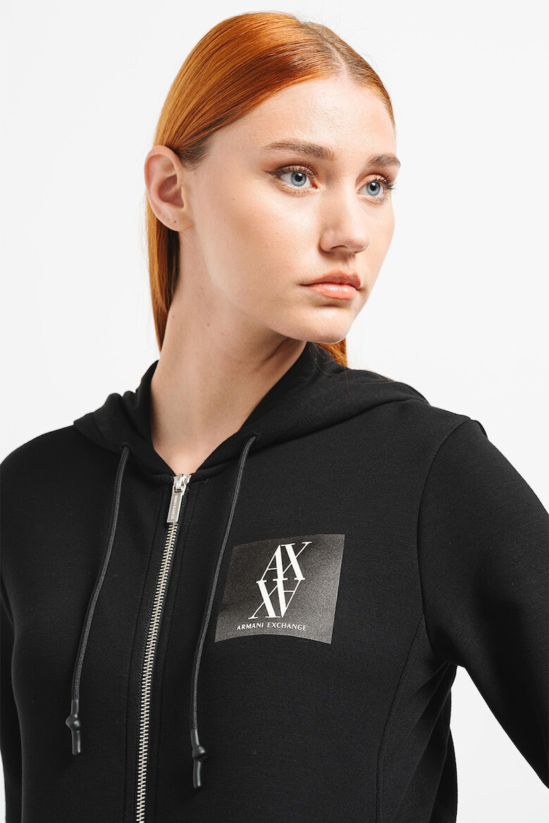 ARMANI EXCHANGE Худи с лого и цип - Pepit.bg