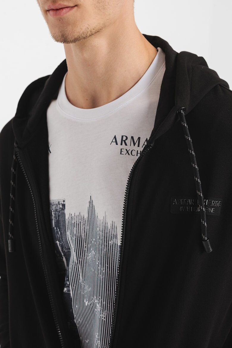 ARMANI EXCHANGE Худи с цип и лого - Pepit.bg