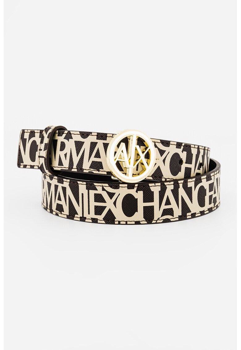 ARMANI EXCHANGE Колан с десен с лого - Pepit.bg