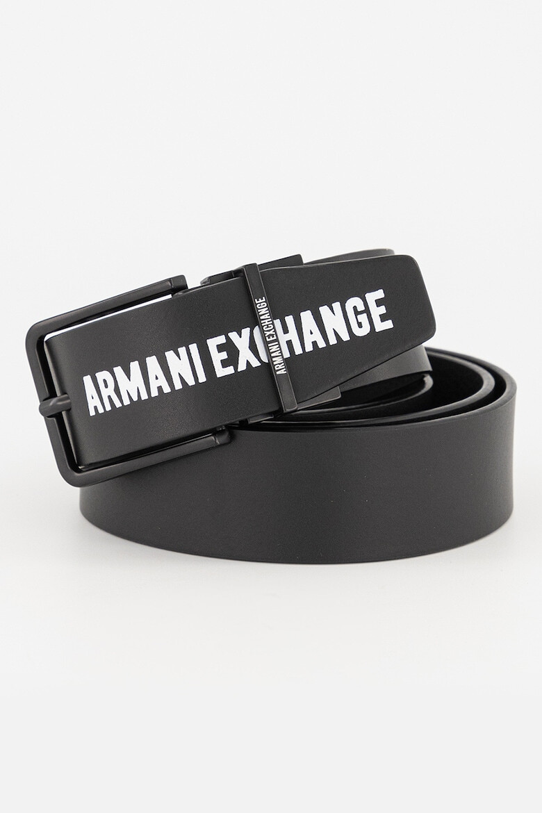 ARMANI EXCHANGE Кожен колан с лого - Pepit.bg