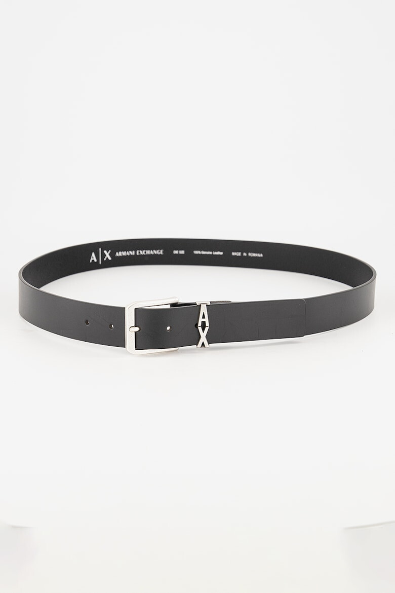 ARMANI EXCHANGE Кожен колан с лого - Pepit.bg