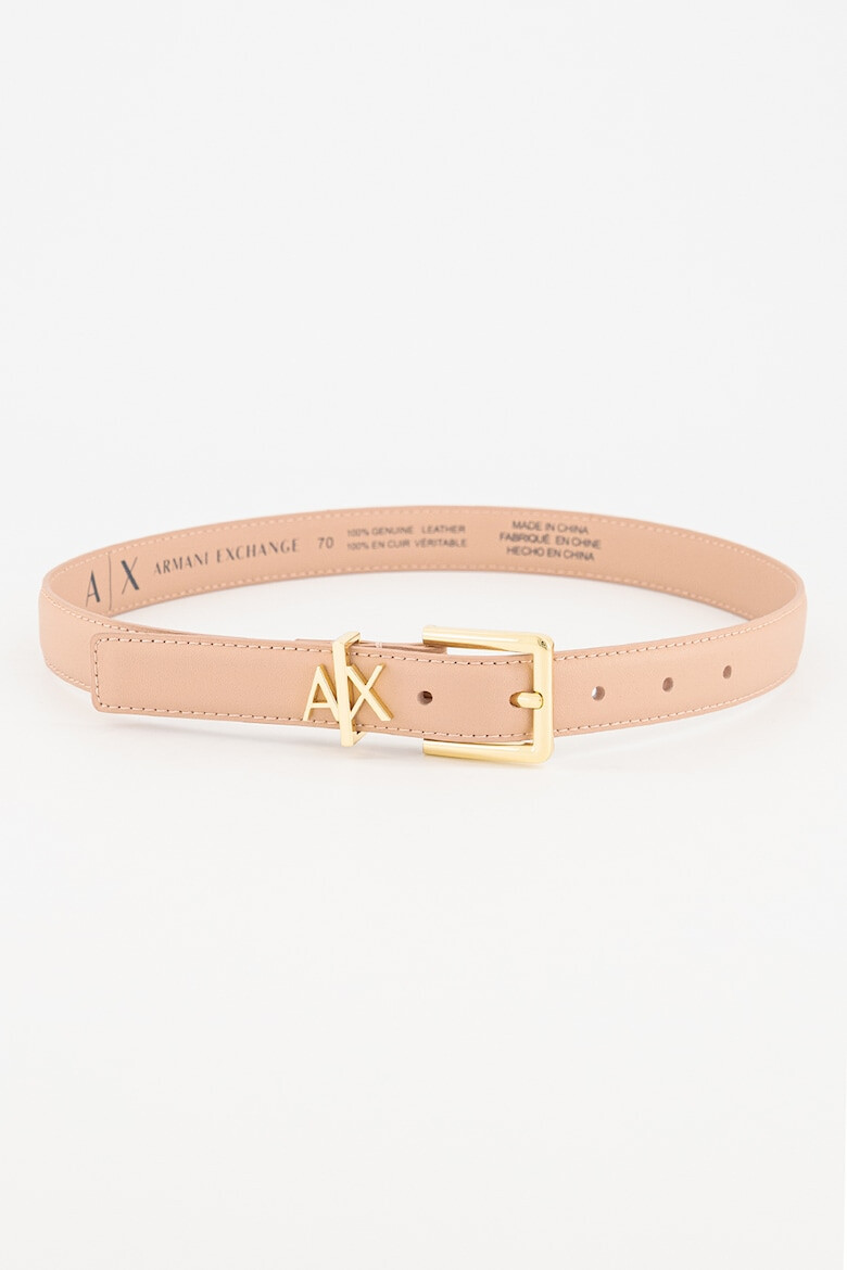 ARMANI EXCHANGE Кожен колан с лого - Pepit.bg