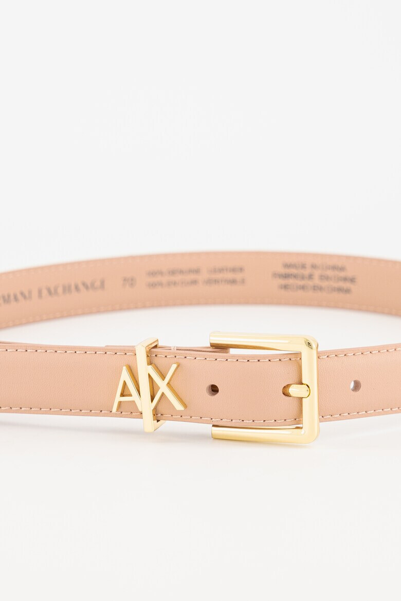 ARMANI EXCHANGE Кожен колан с лого - Pepit.bg