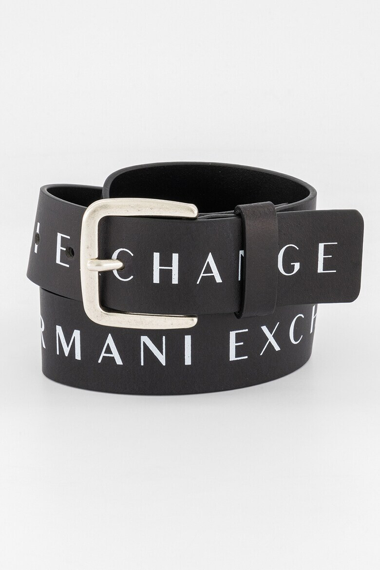 ARMANI EXCHANGE Кожен колан с лого - Pepit.bg