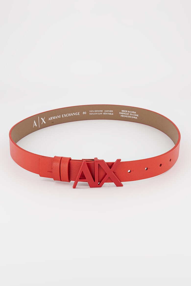 ARMANI EXCHANGE Кожен колан с лого - Pepit.bg